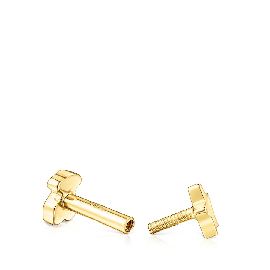 piercing allorecchio a forma di stella tous basics in oro