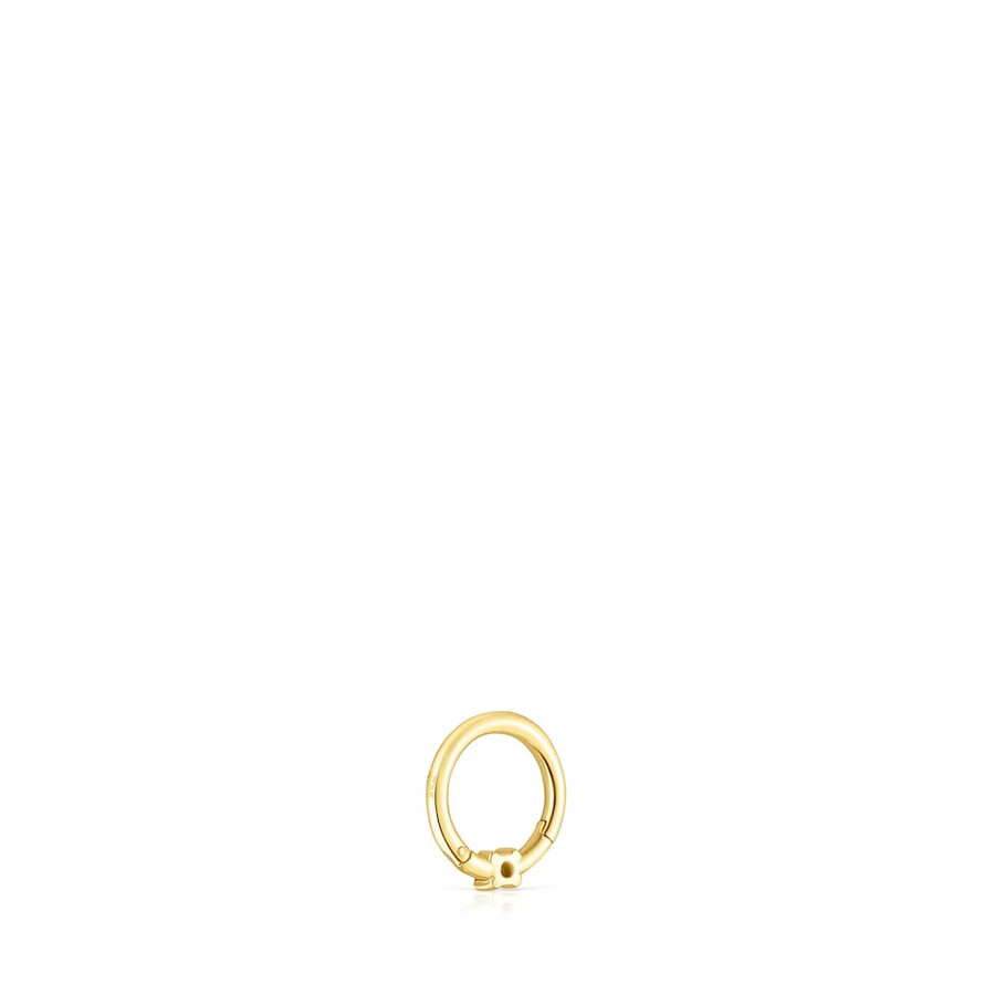piercing allorecchio tous basics in oro con diamante