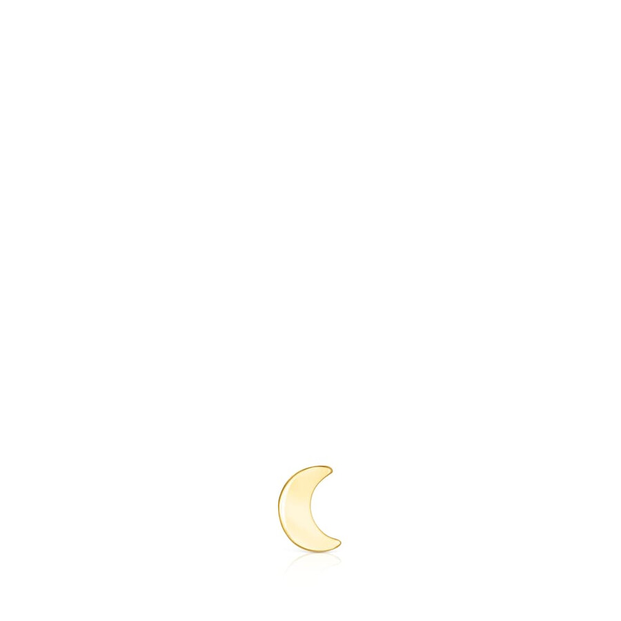 piercing tous in oro piercing allorecchio con luna