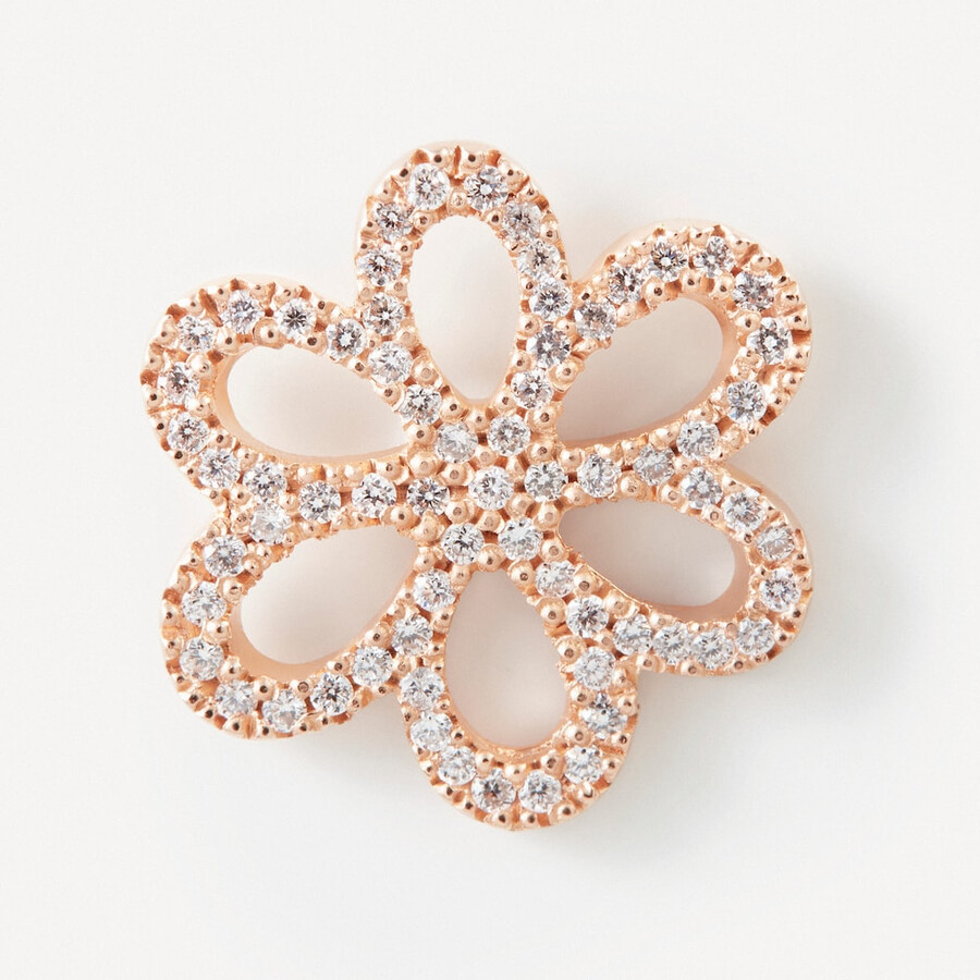 orecchini in oro rosa con diamanti tous atelier