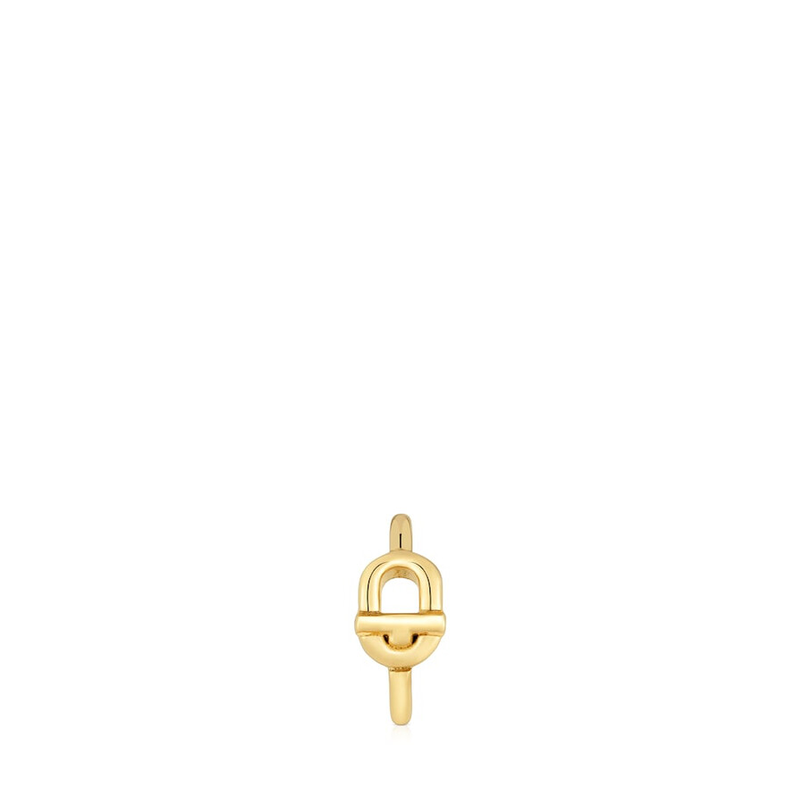 earcuff con placcatura in oro 18kt su argento tous manifesto
