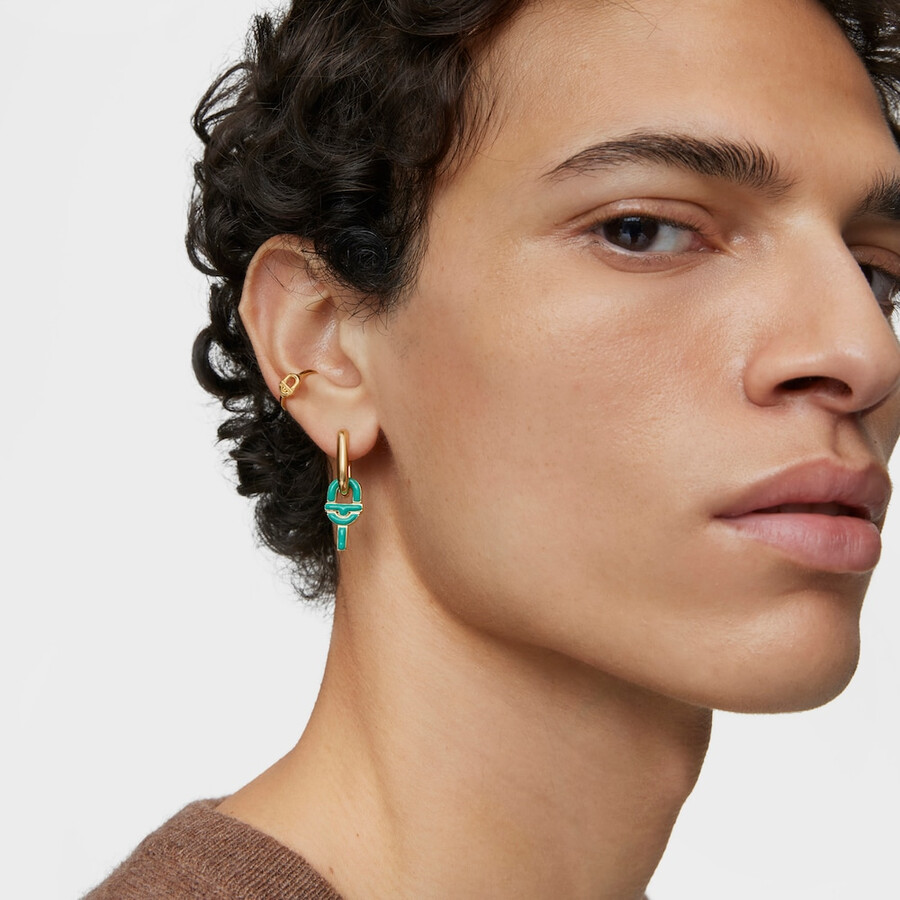 earcuff con placcatura in oro 18kt su argento tous manifesto