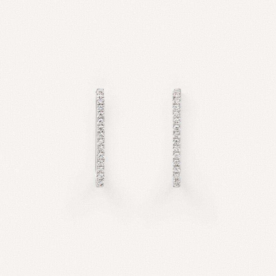 orecchini in oro bianco con diamanti tous atelier