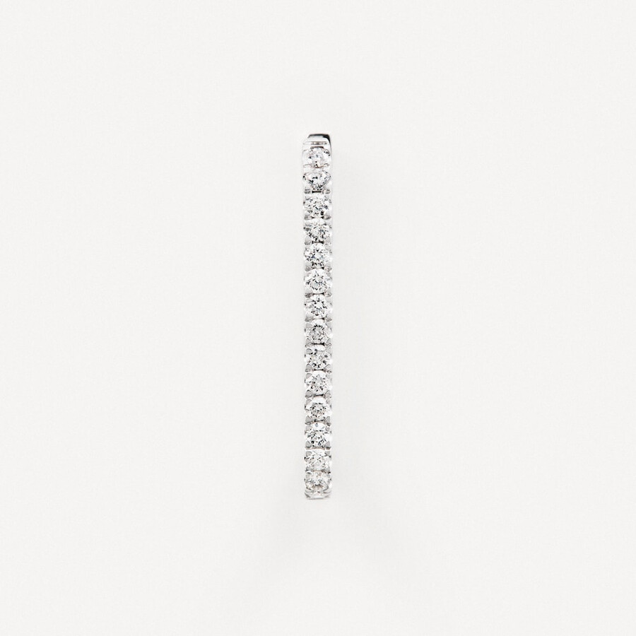 orecchini in oro bianco con diamanti tous atelier