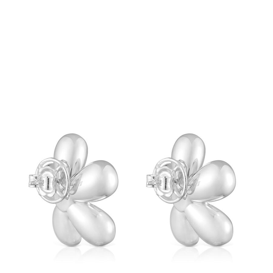 orecchini a fiore bicolore con perle coltivate da 27 mm margherita