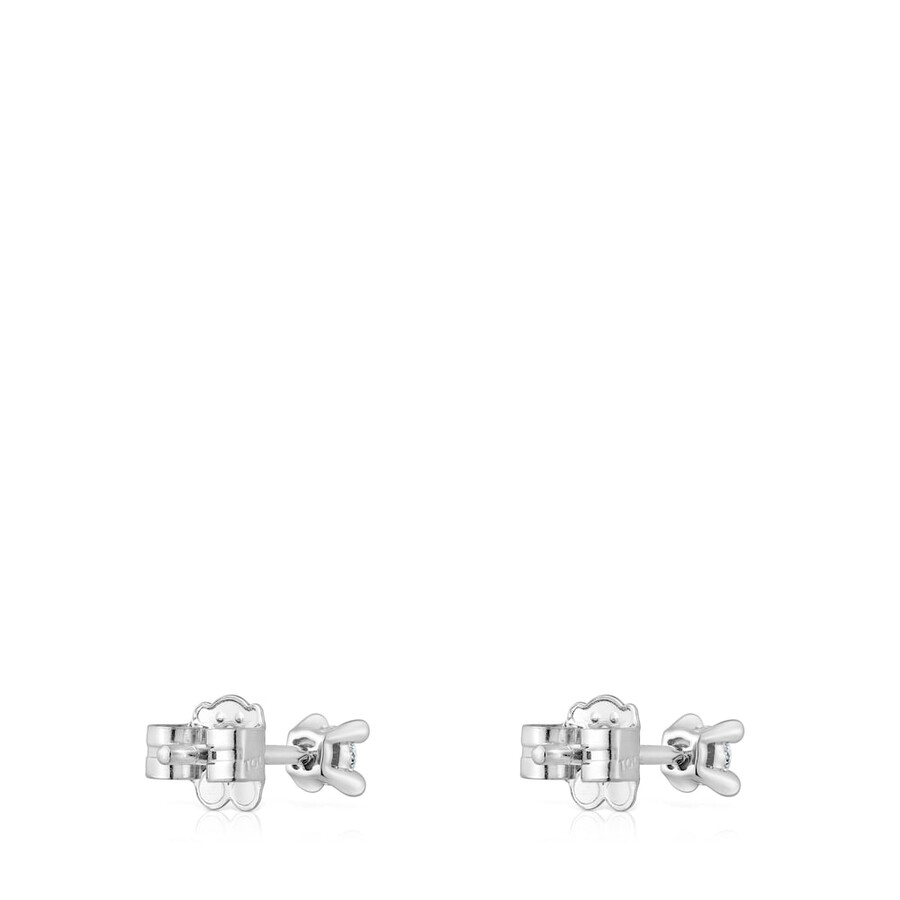 orecchini in platino con diamanti coltivati in laboratorio da 017 ct tous shine lgd