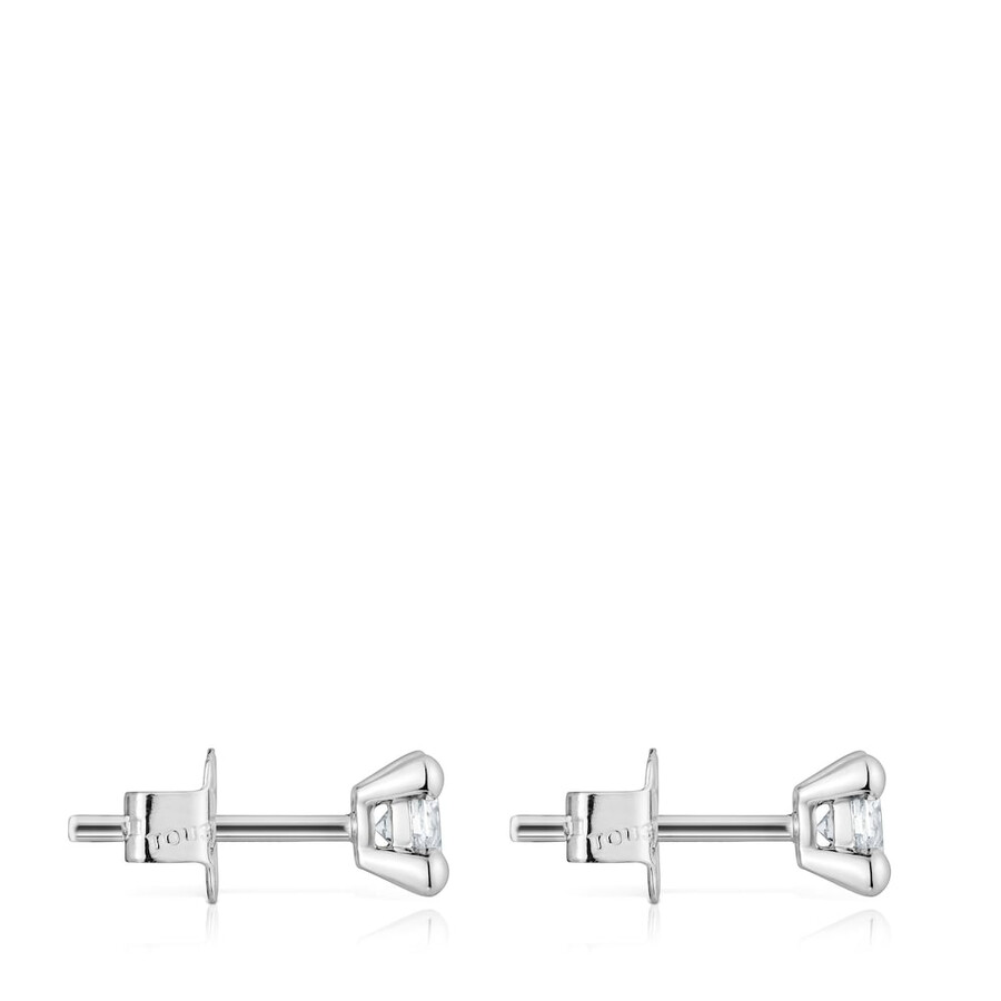 orecchini in platino con diamanti coltivati in laboratorio da 036 ct tous shine lgd