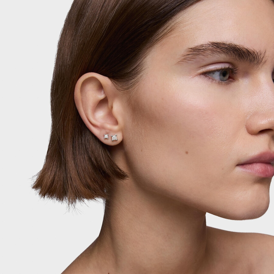 orecchini in platino con diamanti coltivati in laboratorio da 036 ct tous shine lgd