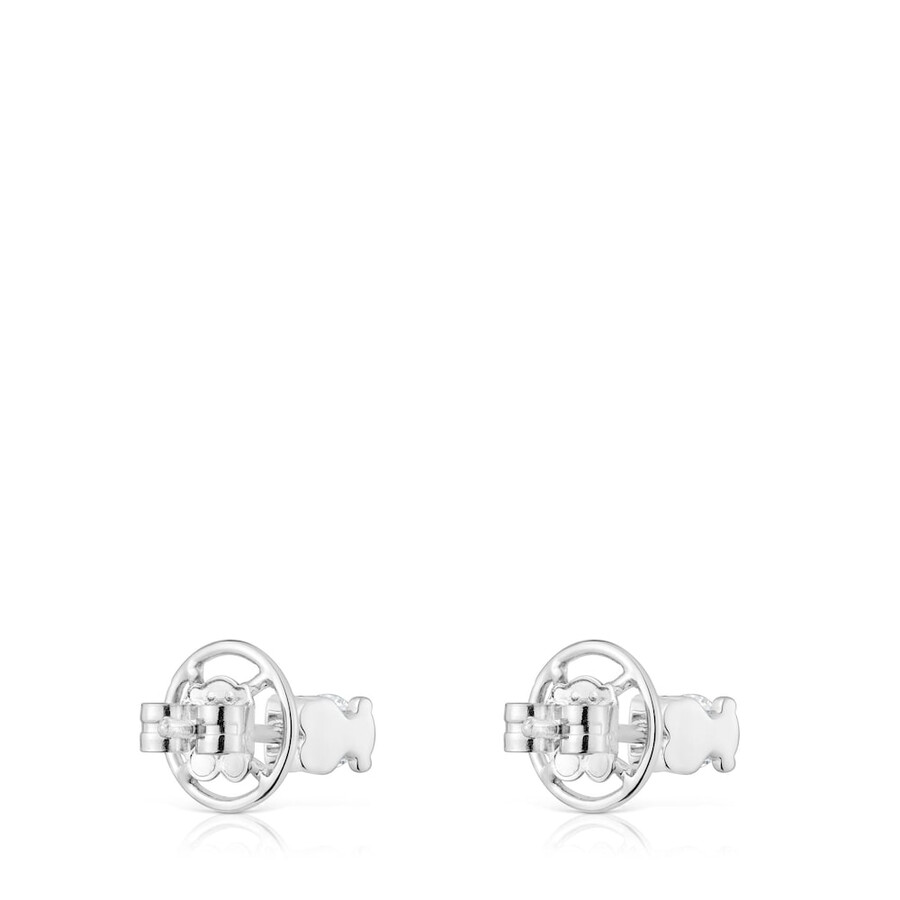 orecchini corti in platino con diamanti coltivati in laboratorio da 050 ct tous sweet diamonds lgd