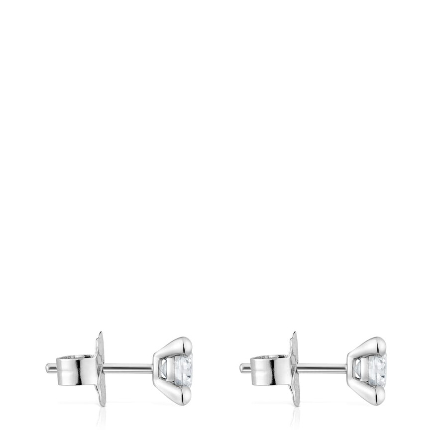 orecchini in platino con diamanti coltivati in laboratorio da 074 ct tous shine lgd