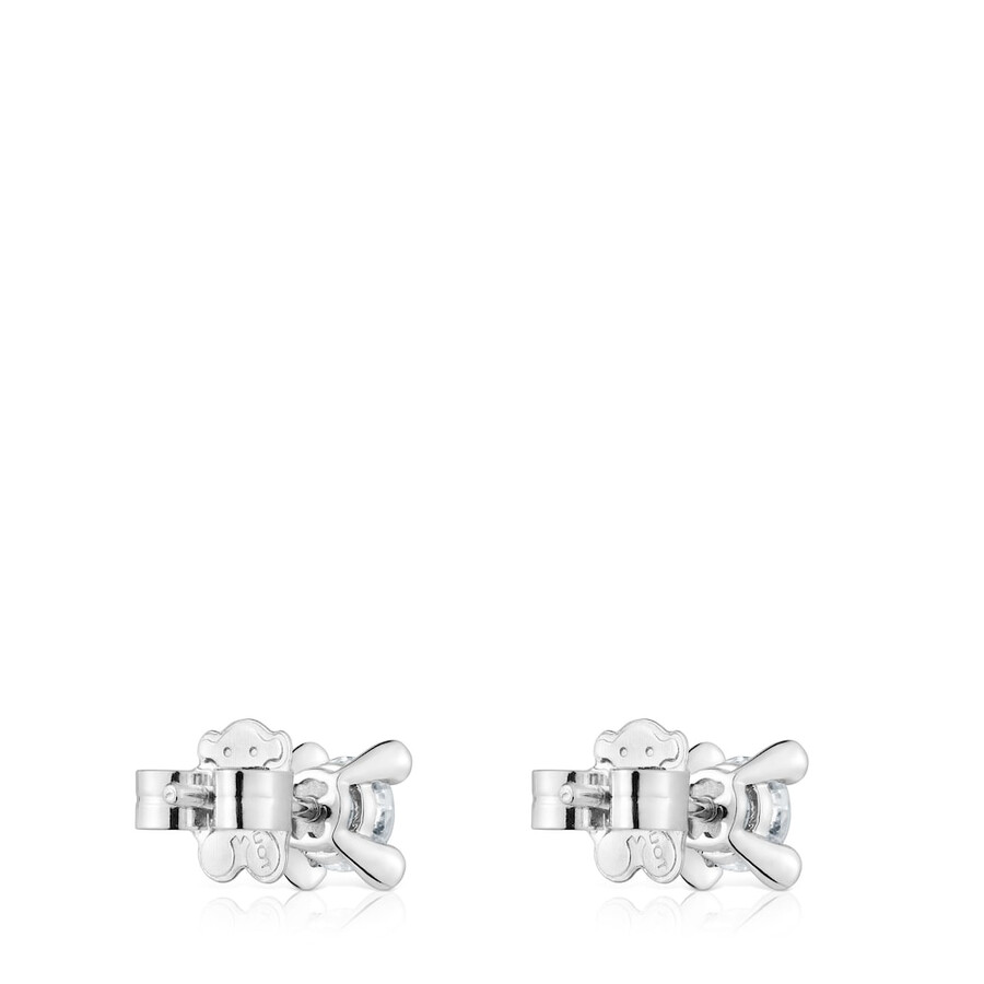 orecchini in platino con diamanti coltivati in laboratorio da 074 ct tous shine lgd