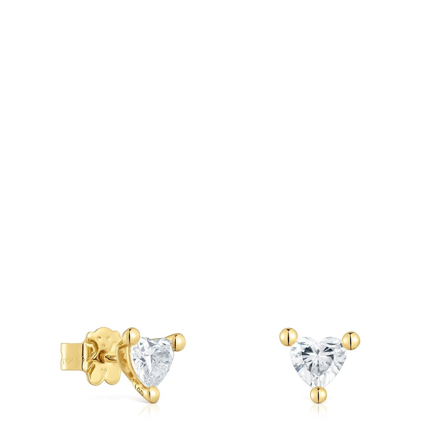 orecchini in oro con diamanti coltivati in laboratorio garden of love lgd