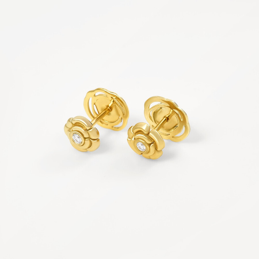 piccoli orecchini in oro con diamanti tous atelier