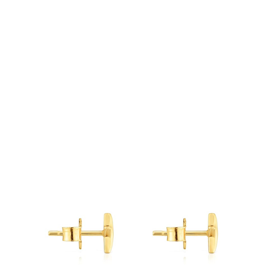 orecchini a stella con placcatura in oro 18kt su argento tous motifs