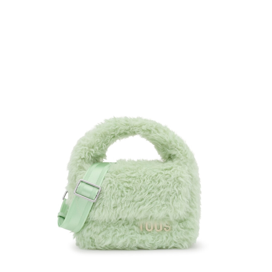 piccola borsa a tracolla verde menta tous carol warm