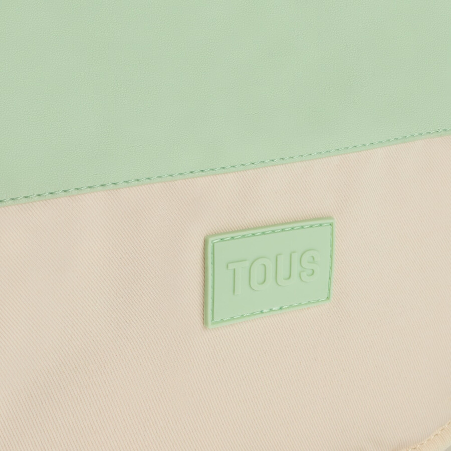 piccola borsa a tracolla verde menta tous carol warm