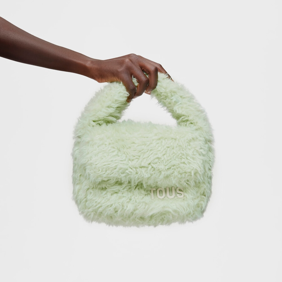 piccola borsa a tracolla verde menta tous carol warm