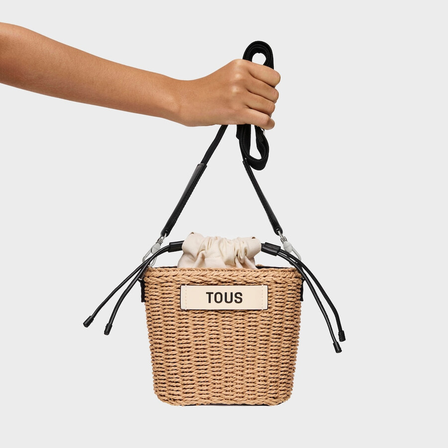borsa monospalla nera scoubidou