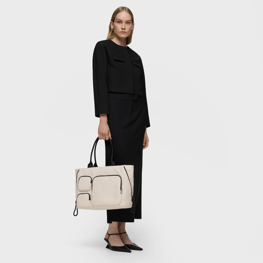 borsa grande beige della spesa tous roomy