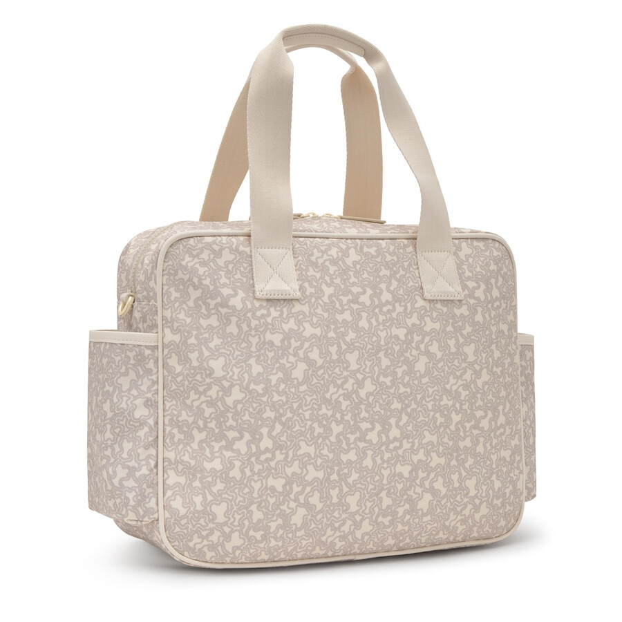 borsa fasciatoio kaos mini lines soft beige