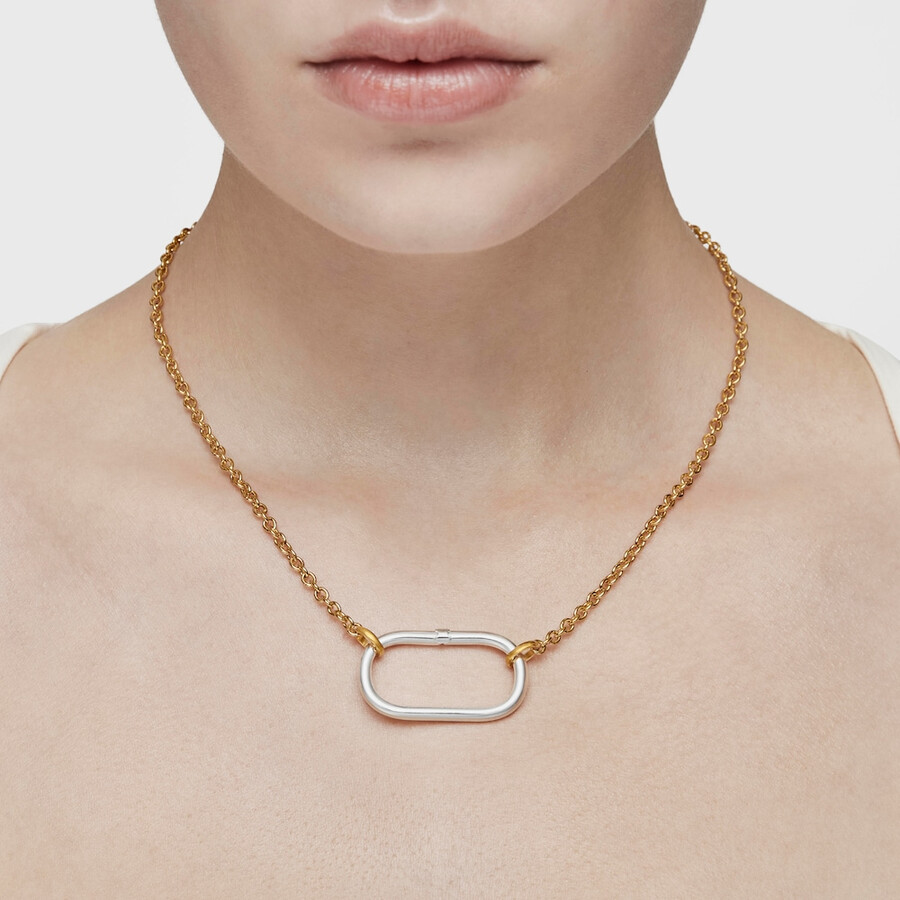 choker in argento vermeil