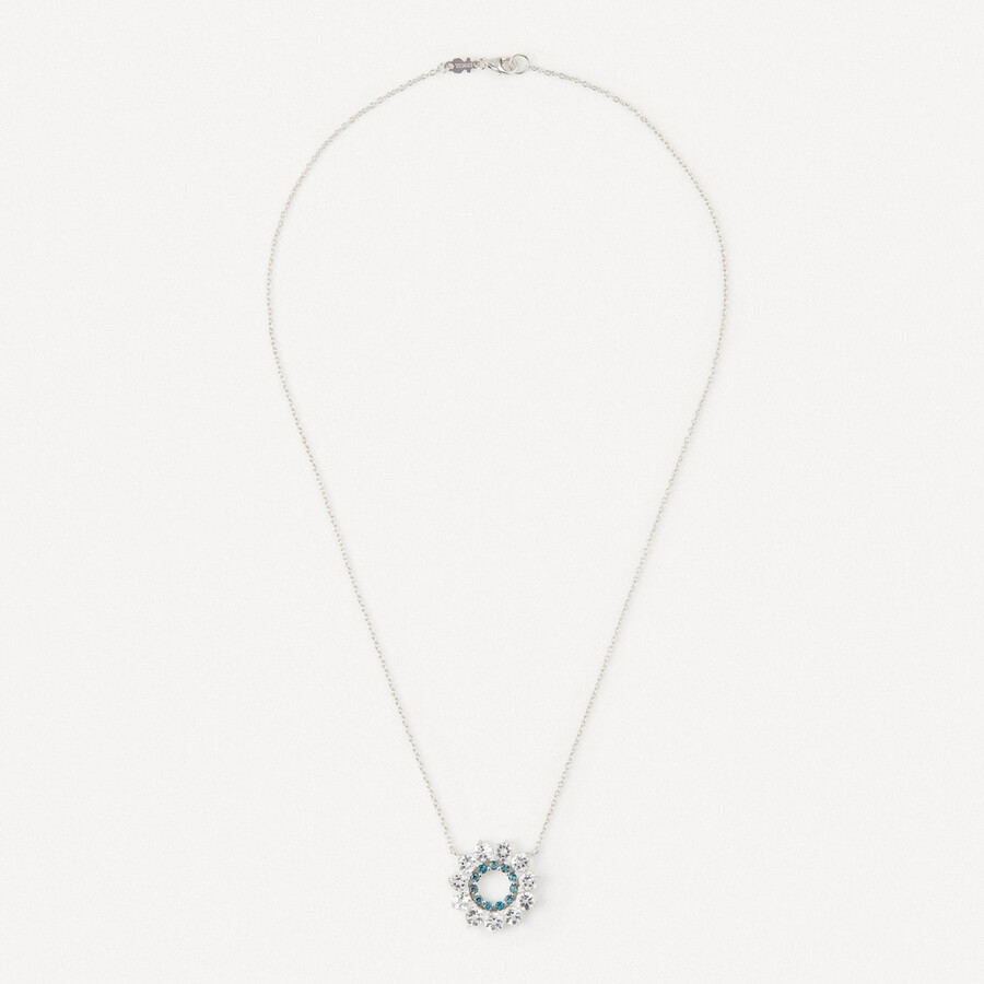 collana in oro bianco con topazio tous atelier