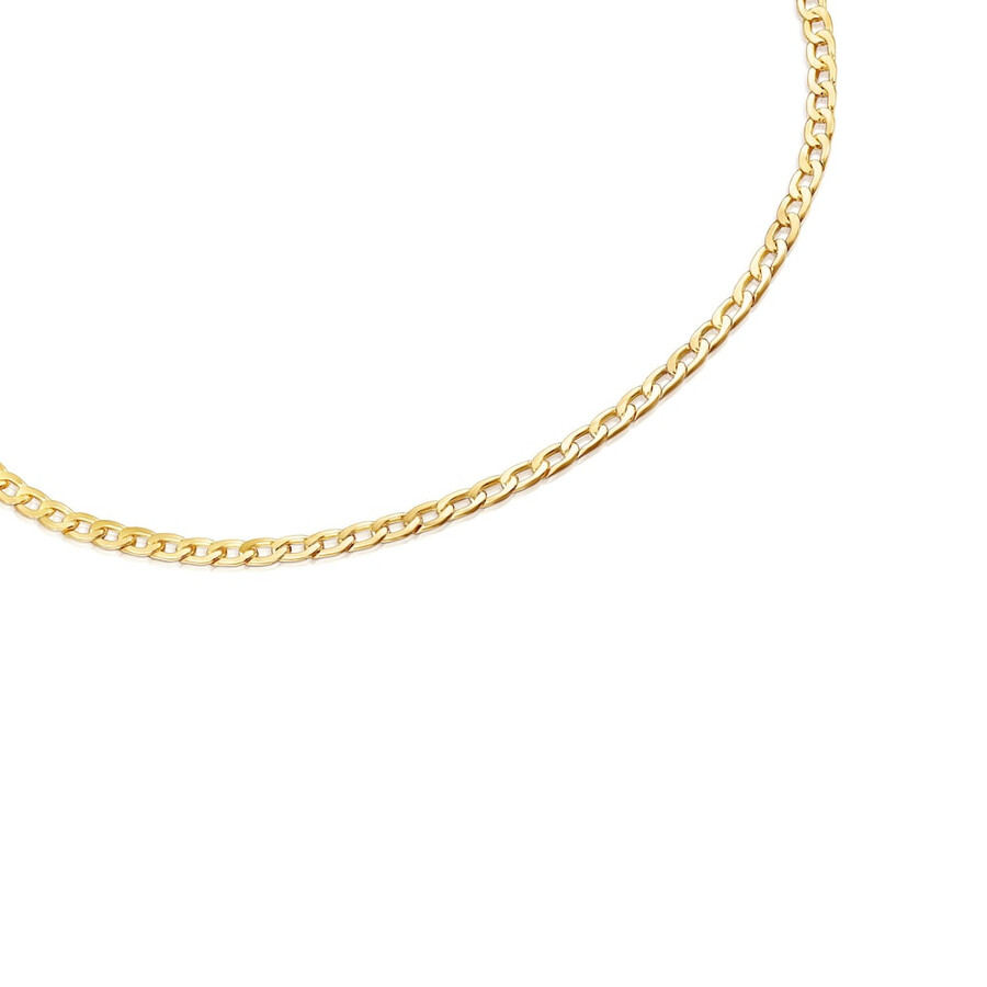 choker a catena con placcatura in oro 18kt su catena tous in argento