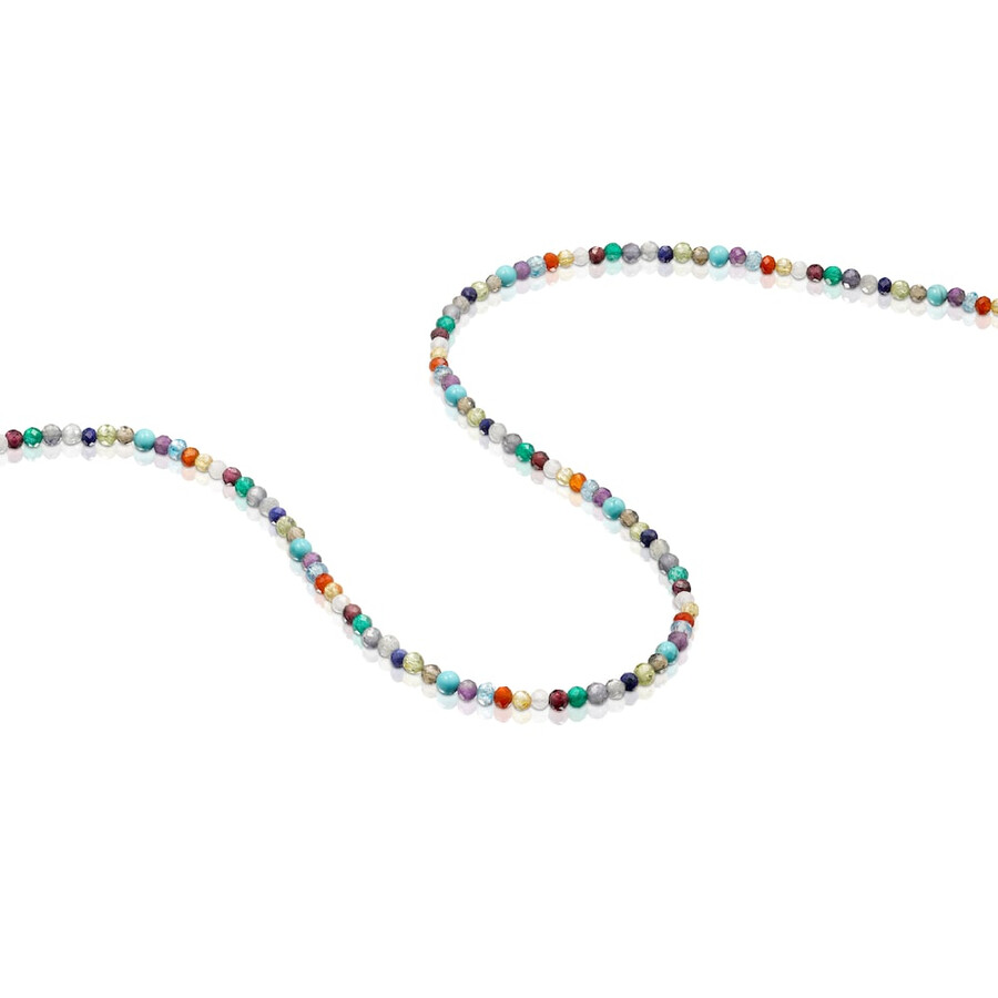 choker tous good vibes in argento vermeil con pietre preziose
