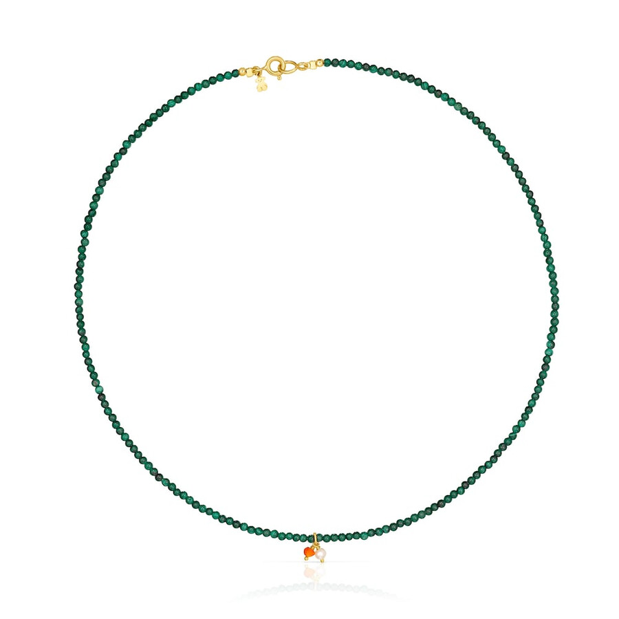 collana con malachite tous camille