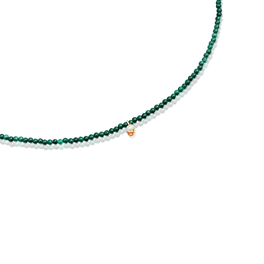 collana con malachite tous camille
