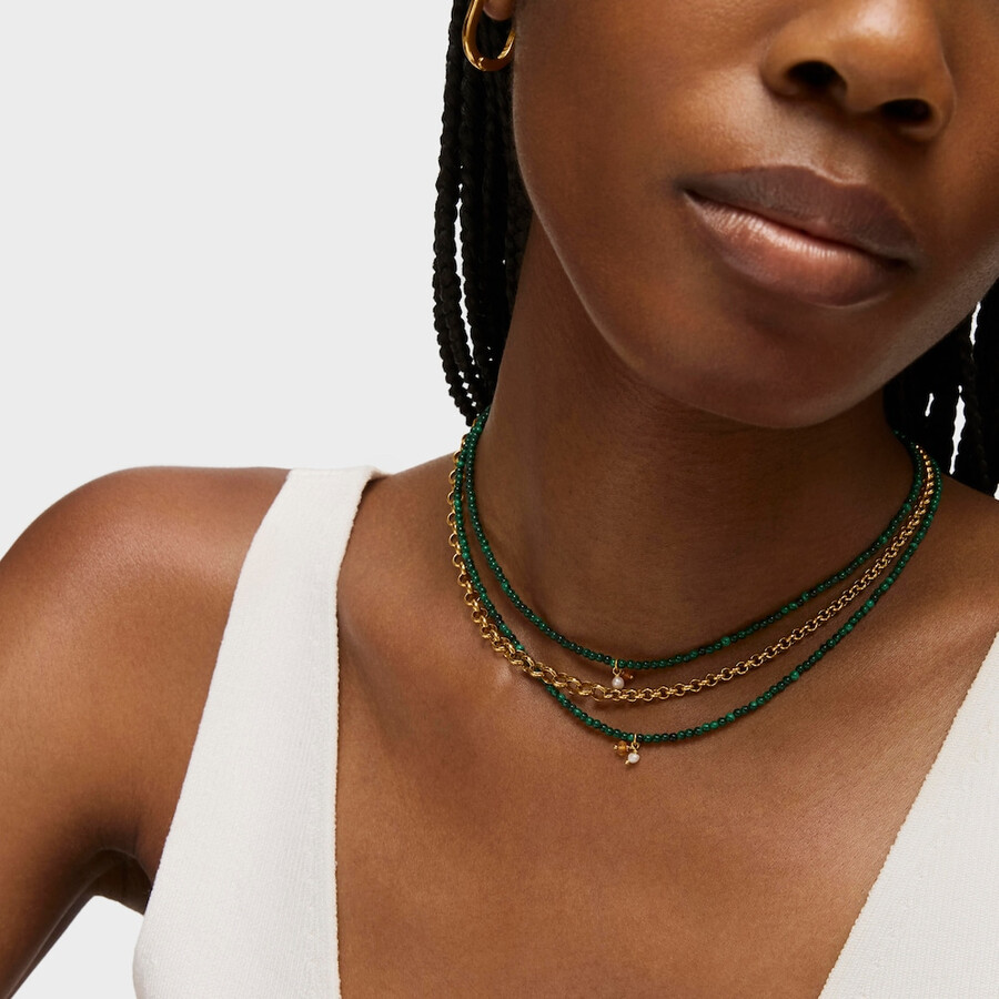 collana con malachite tous camille