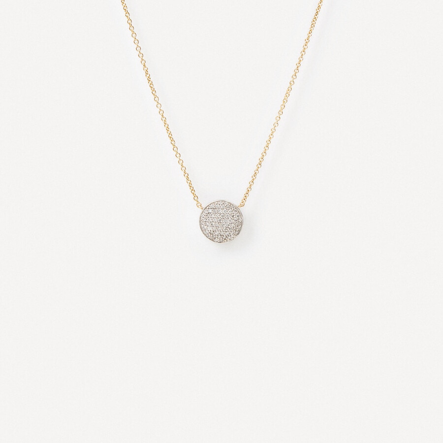 collana in oro e oro bianco con diamanti tous atelier