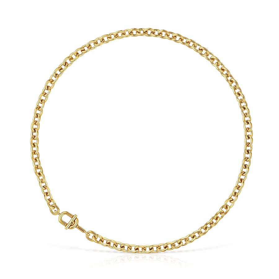 collana girocollo tous manifesto con placcatura in oro 18 kt su argento