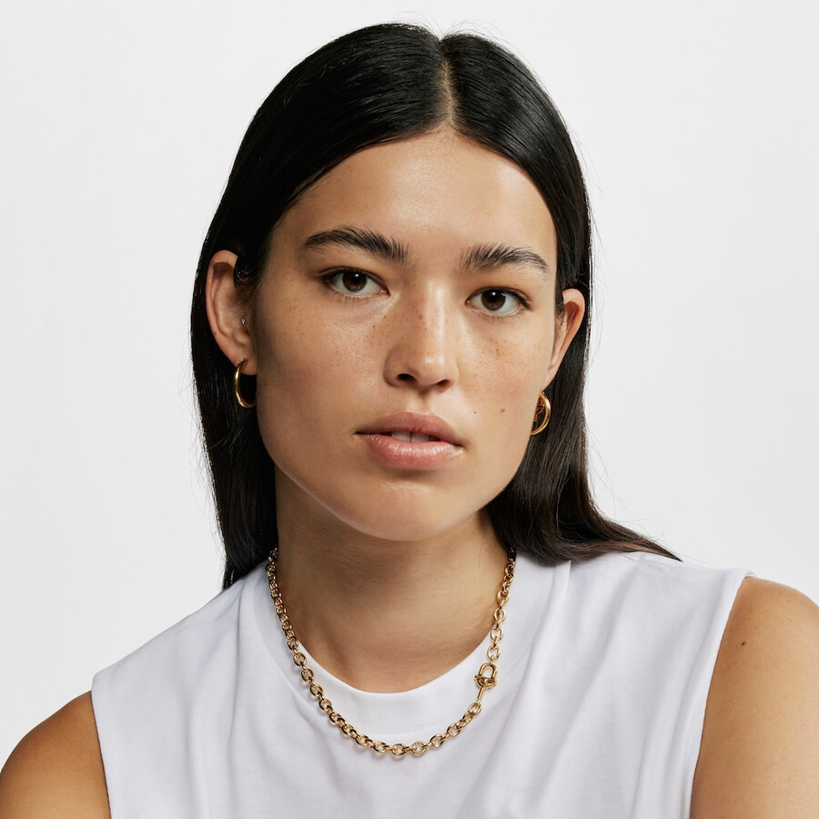 collana girocollo tous manifesto con placcatura in oro 18 kt su argento