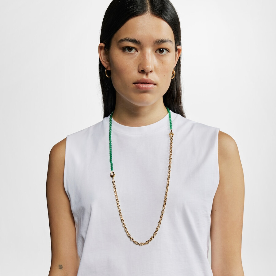 collana girocollo tous manifesto con placcatura in oro 18 kt su argento