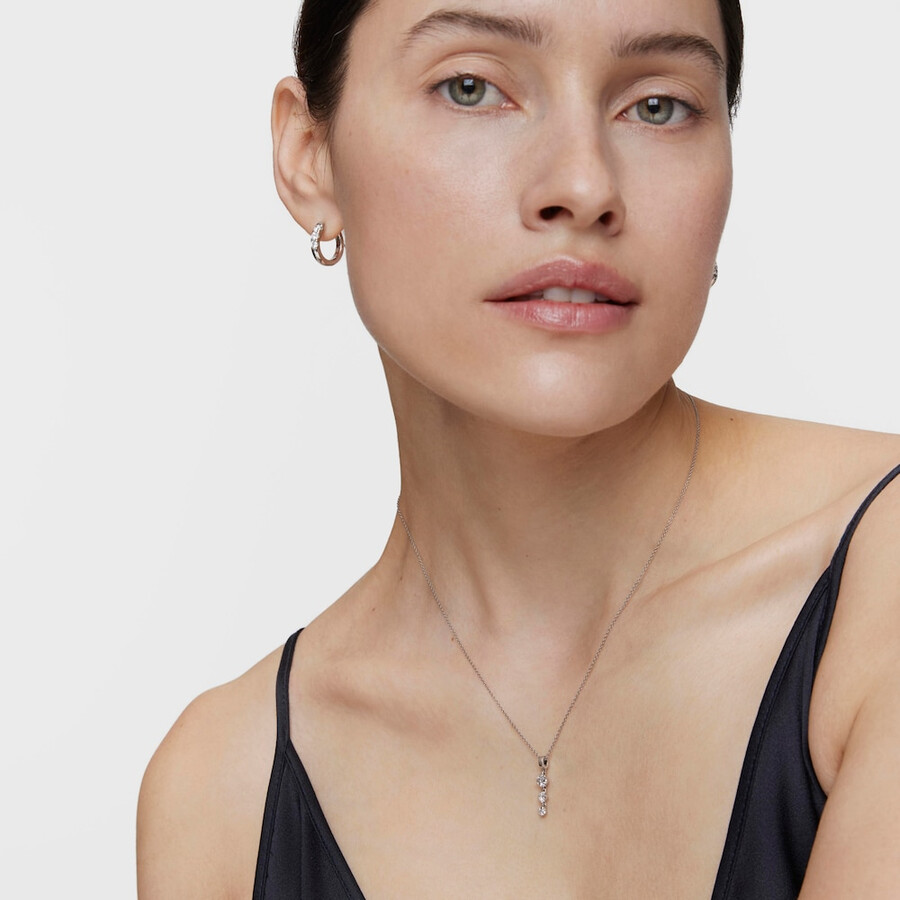 choker in platino con diamanti di laboratorio les classiques lgd