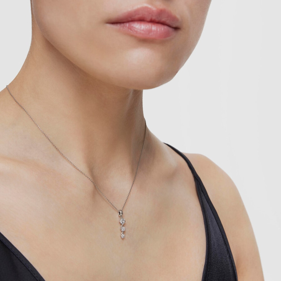 choker in platino con diamanti di laboratorio les classiques lgd