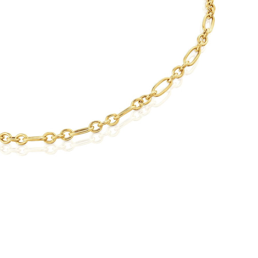 collana corta con anello placcato oro 18kt su argento sweet dolls