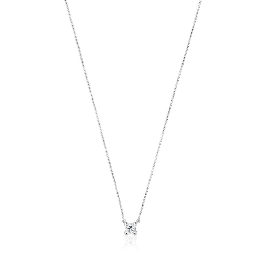 choker in platino con diamanti di laboratorio da 037 ct tous shine lgd