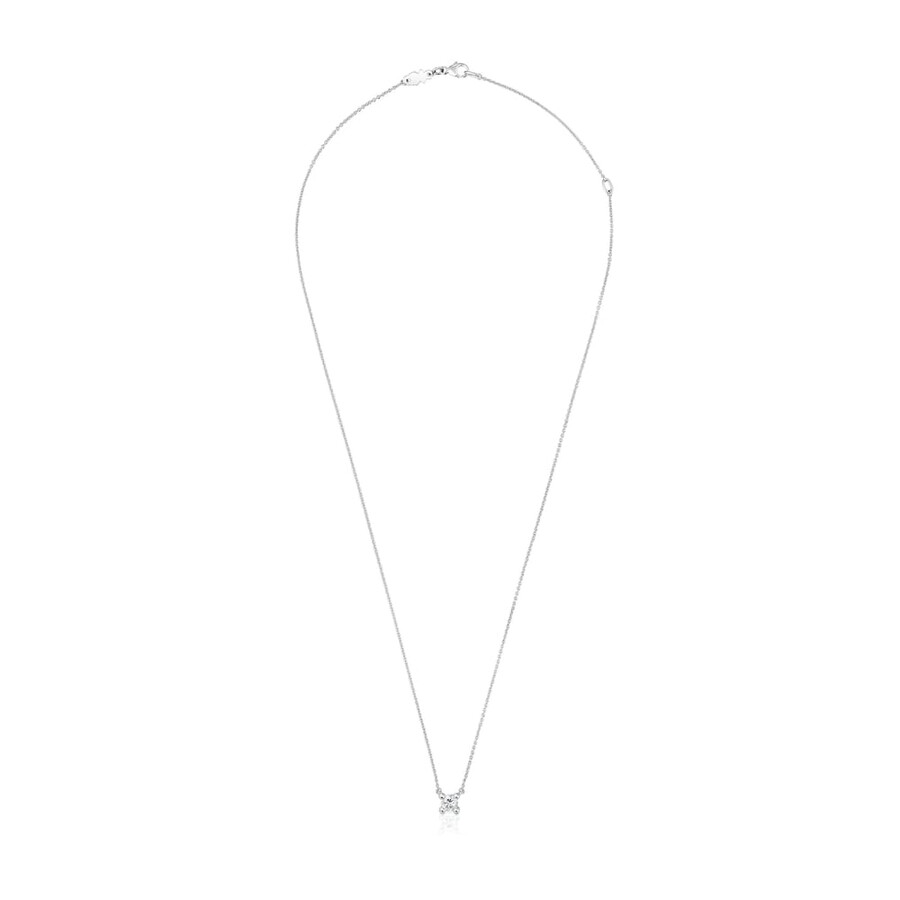choker in platino con diamanti di laboratorio da 037 ct tous shine lgd