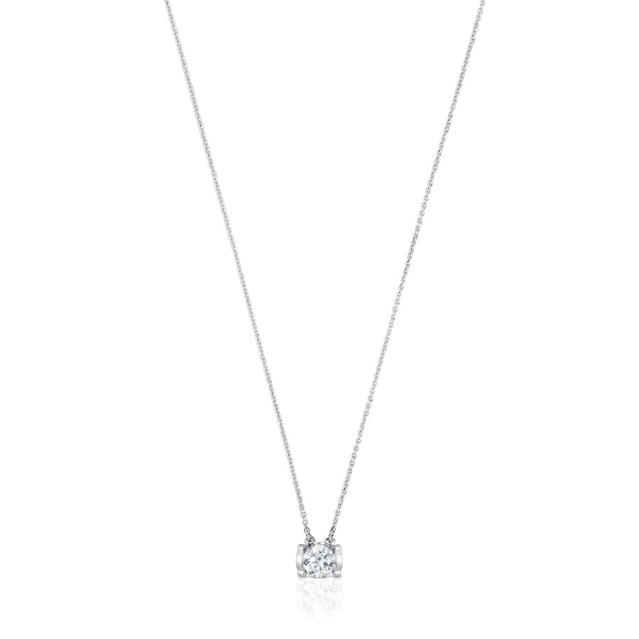 choker in platino con diamante di laboratorio taglio brillante da 050 ct tous sweet diamonds lgd