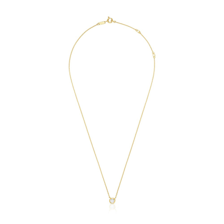 collana corta con placcatura in oro 18kt su argento e diamanti di laboratorio linea lgd