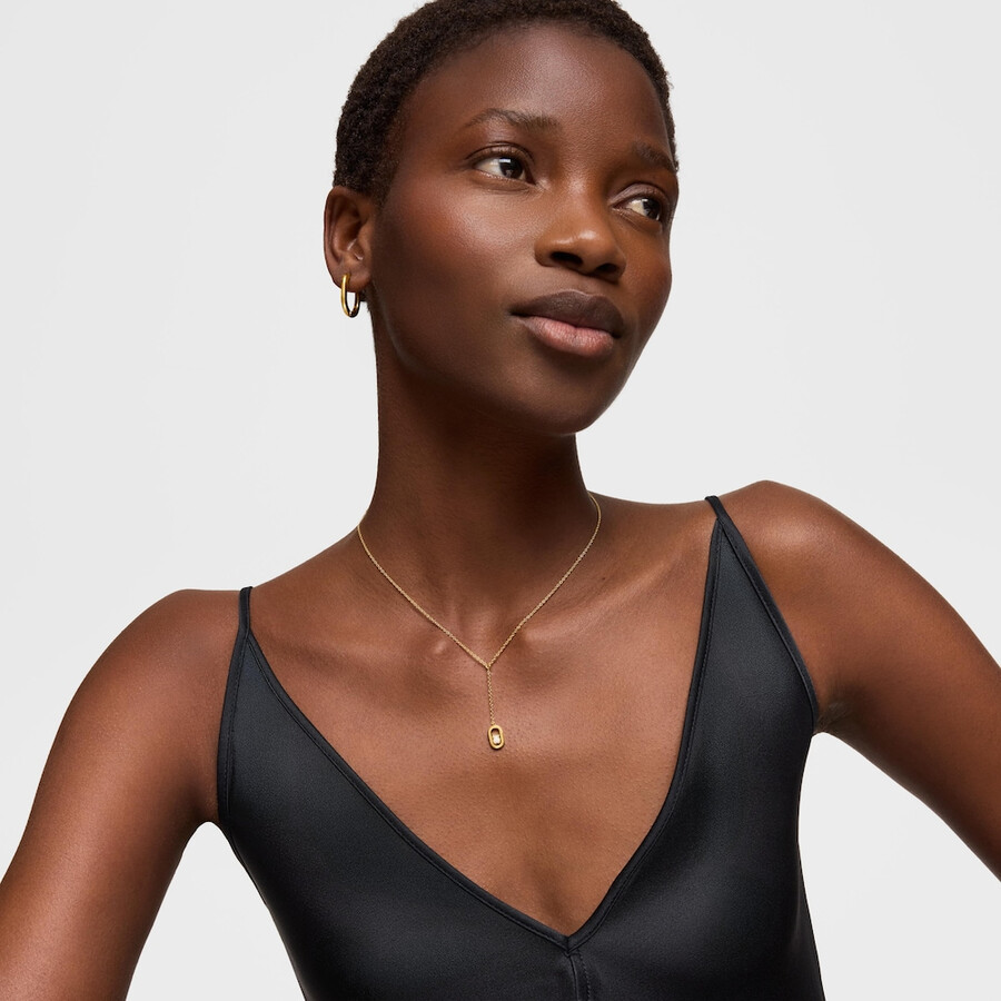 collana con placcatura in oro 18kt su argento e madreperla tous camille