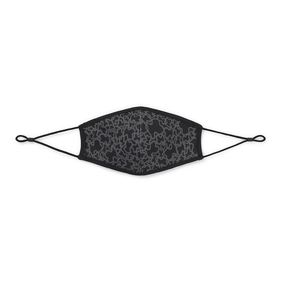 maschera kaos mini nera con cover