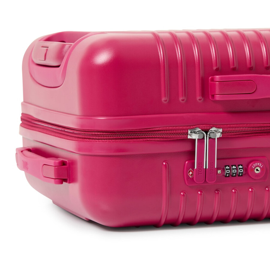 valigia color fucsia tous travel