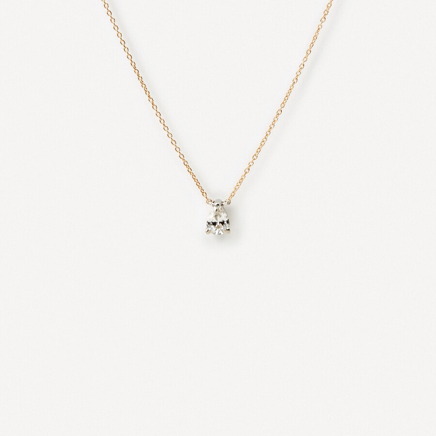 collana in oro e oro bianco con diamanti tous atelier