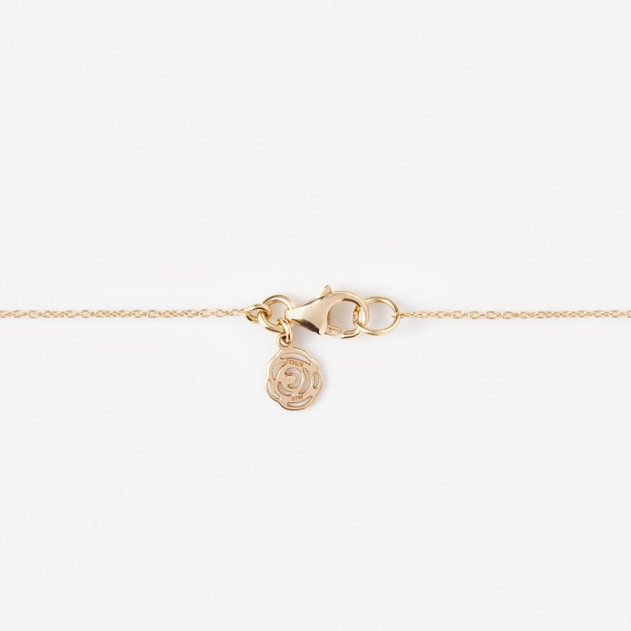 collana in oro e oro bianco con diamanti tous atelier