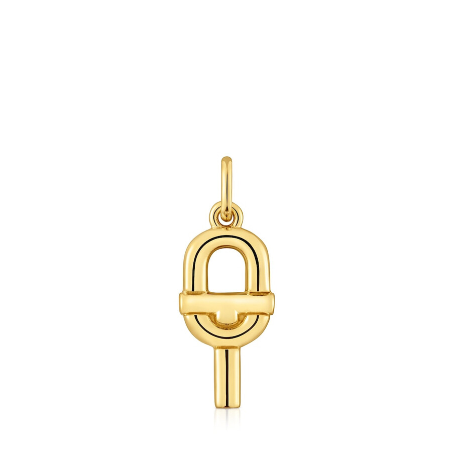 piccolo pendente placcato oro 18kt su argento tous manifesto