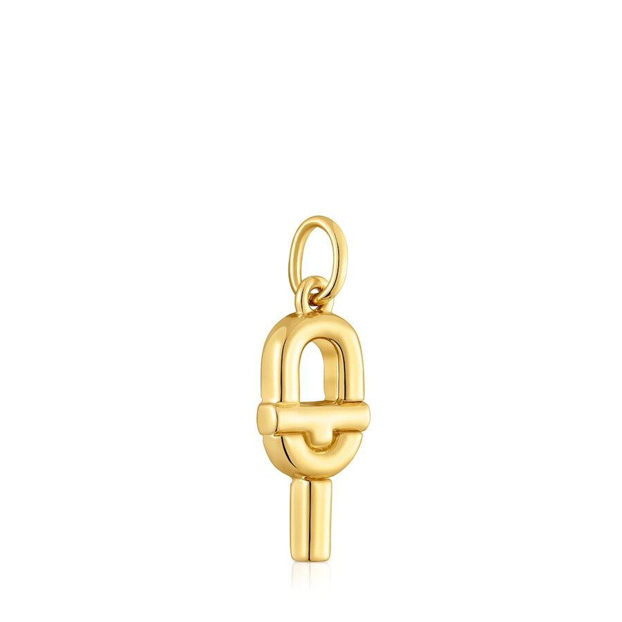 piccolo pendente placcato oro 18kt su argento tous manifesto
