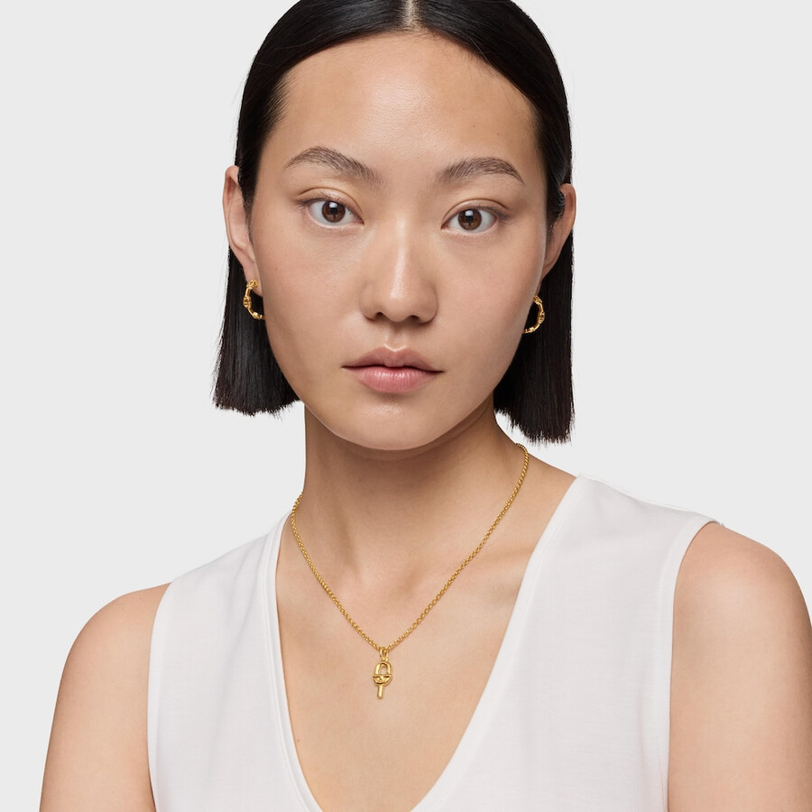 piccolo pendente placcato oro 18kt su argento tous manifesto